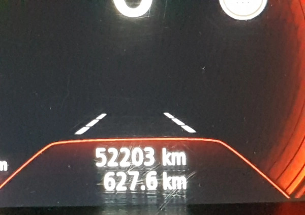Renault Megane cena 42700 przebieg: 54000, rok produkcji 2016 z Grabów nad Prosną małe 742